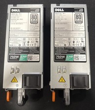 Lot of 2 - Dell PowerEdge D750E-S6 750W Power Supply Dell P/N: 05RHVV picture