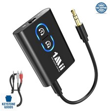 Bluetooth Transmitter Receiver 5.3 aptX Low Latency 3.5mm Aux Audio Adapter for picture