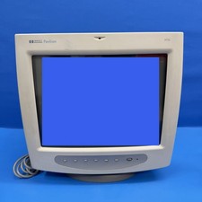 HP Pavilion M70 17” CRT VGA Monitor D5259A Tested Working Vintage 1999 picture