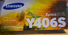 Genuine Samsung CLT-Y406S/XAA Yellow Laser Toner picture