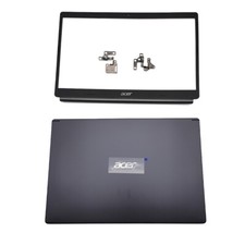 Black Back Cover & Bezel Hinges For Acer Aspire A515-54 A515-54G A515-55 Top Lid picture
