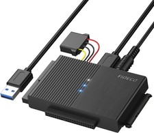 FIDECO USB 3.0 to SATA or IDE Adapter for 2.5/3.5 inch SATA IDE Hard Drive picture