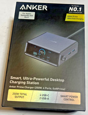 Anker Prime Charger 250W, 6 ports, GaNPrime Desktop Charger A2345 -  picture