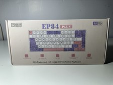 Epomaker EP84 Plus 75% Mechanical Keyboard - Bauhinia Purple New Sealed picture