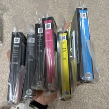 Lot of 14 Epson 273/273XL Genuine Original Inkjet Ink Cartridges Lot BK C M Y picture