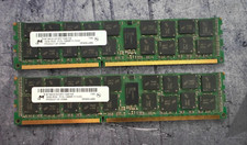 Lot of 2 Micron 16GB PC3L-12800R DDR3 ECC Server Memory MT36KSF2G72PZ 32GB Kit picture