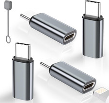 Thousover 4 Pack Lightning to USB C Adapter for iPhone 15/16/17 Pro/17 Pro Max,f picture