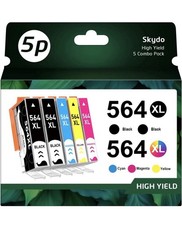 564XL Ink Cartridge Replacement for HP DeskJet 3520 3521 3522 ( 2 Bk & C/M/Y ) picture