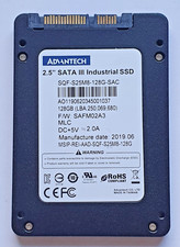 128GB SATA III Advantech SQFlash 830 SQF-S25M8-128G-SAC MLC Industrial SSD 2.5