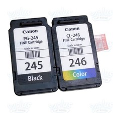 Genuine Canon PG-245 Black & CL-246 Color Ink Cartridges Pixma iP2820 MG2420 picture