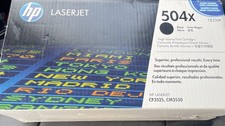 Genuine HP 504X CE250X Black Hi Cap Toner Cartridge CP3525 CM3530 NEW OEM SEALED picture