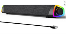 Barra de sonido para PC de escritorio con altavoz para juegos Bluetooth RGB NEW picture
