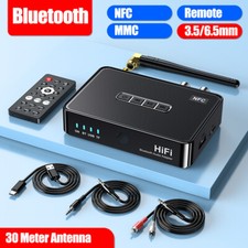 Bluetooth 5.1 Receiver Long Range RCA/AUX For TV Home Stereo Audio Adapter USA picture