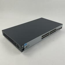 HP 2530-24 J9782A 24 Port PoE Managed Switch Tested and Reset picture