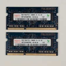 SK Hynix 4GB Kit (2GB x 2) HMT325S6BFR8C-H9 PC3-10600S 1333MHz Laptop Memory RAM picture