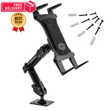 ARKON Mounts - Heavy-Duty Tablet Mount | Secure Drill Base for Cars, Black picture