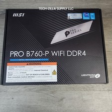MSI PRO B760-P WIFI DDR4 LGA 1700 (l12th&13th Gen), SATA 6Gb/s  motherboard WiFi picture