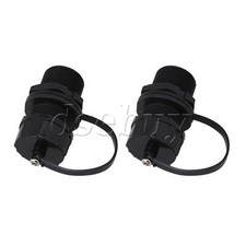 2Pcs M20 Thread RJ-45 Ethernet LAN Outdoor Connector Jack to Jack Connector picture