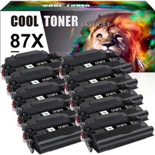 10 PK Toner for HP 87X CF287X LaserJet Enterprise M506dn M506n M506x MFP M527f picture