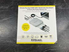 EZQuest Ultimate Plus USB-C Hub X40214 ✅ ❤️️ ✅ ❤️ BRAND NEW ✅ ❤️️ ✅ ❤️ picture