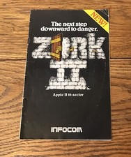 Vintage ZORK II Manual Apple II The Wizard of Frobozz 1981 Infocom picture