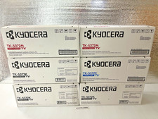 Kyocera TK-5372 Toner Cartridge Lot (6) OEM NEW Sealed TK-5372K TK-5372M 