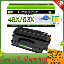 1PK 49X/53X Q5949X Q7553X Black High Yield Toner Cartridge For HP Use in 1320n picture