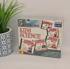 Kids Science Lot 5 Disc Set CD-Rom biology chemistry nature human body physics  picture