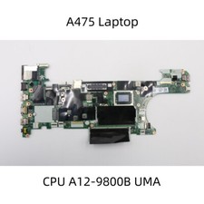 Lenovo ThinkPad A475 Laptop Motherboard AMD CPU A12-9800B UMA FRU:01LW094 picture