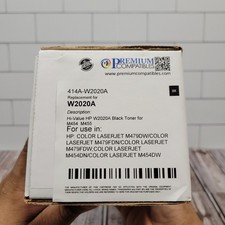 Premium  Compatibles 414A W2020A Black Toner Cartridge M454 M455  Hp Laser Jet picture