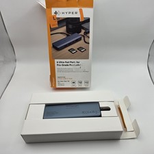Hyper HyperDrive Next 6-Port USB-C Hub 4K HDMI 10Gbps SD PD100 HD4002 Open Box picture