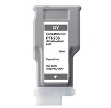 PFI-206 Gray Ink Cartridge for Canon IPF 6400s 6400 6450 PFI206GY picture