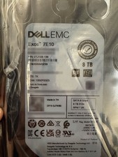 NEW SEALED Dell EMC J7W80 0J7W80 8TB 7.2K SATA 6Gb/s 3.5