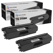 LD 2PK TN315BK TN-315 Black Toner Cartridge for Brother HL-4570cdwt MFC-9970cdw picture