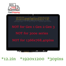 LCD Touch Screen for Lenovo 500e Yoga Chromebook Gen 4 82W4001SUS 82W40009US new picture