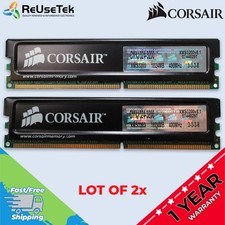 Corsair XMS 2GB (1 x 1GB) 400MHZ DDR1 184-pin Desktop RAM Memory | CMX1024-3200 picture