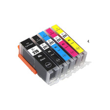 Compatible 5PK Canon 270XL 271XL High Yield Ink BK CMY for MG6820 MG5720 MG7720 picture