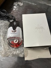 Vintage Aqua Water Globe Usb Mouse Rare Wings Season Ticket Holder picture