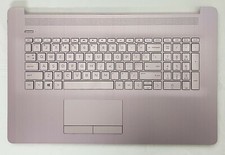 New HP 17-CA 17Z-CA 17-BY Pink With BL Palmrest Keyboard L28089-001 Touchpad picture
