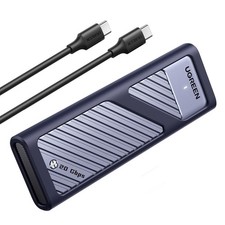 M.2 NVMe SATA SSD Enclosure USB 3.2 Gen 2x2 20Gbps 2230-2280 Aluminum picture