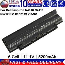 J1KND Battery/Charger For DELL Inspiron 3520 3420 M5030 N5110 N5050 N4010 N5010 picture
