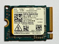 Kioxia KBG60ZNS256G 256GB NVMe SSD * 100% Health M.2 2230 PCIe Gen4 Steam Deck picture