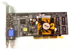NEW VINTAGE ASUS V7100PRO/32M(T) 32 MEG NVIDIA GEFORCE2 MX400 AGP VGA RM2B301 picture