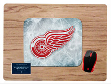 DETROIT REDWINGS CUSTOM PC DESK MAT MOUSE PAD HOME OFFICE GIFT NHL  picture