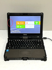 GETAC V110 i5-4300U 1.90GHz 4Gb Ram NO Batteries/CADDY/SSD/Charger Poor picture