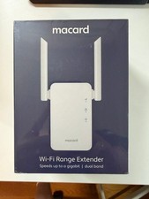 MACARD RE1200 Dual Band Wi-Fi Extender with 1Gbps Ethernet port - New Sealed - picture