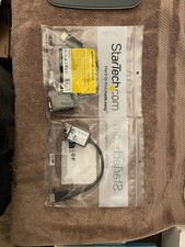 2 New StarTech DP2VGA2 DisplayPort Male to VGA Female Adapter Converter Black picture
