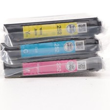 EPSON 252 Standard Capacity Tri-Color Combo Pack 3 pack open box 7/2025 picture