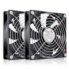 120Mm X 25Mm 12V Computer Case Cooling Fan 12 Volt 2Pin DC Fan 2Pack | High Spee picture