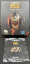 SteelSeries World of Warcraft Cataclysm Wired MMO Gaming Mouse BOX ONLY NO MOUSE picture